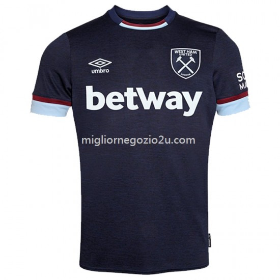 Maglia West Ham United Terza Divisa 2021-2022 Manica Corta