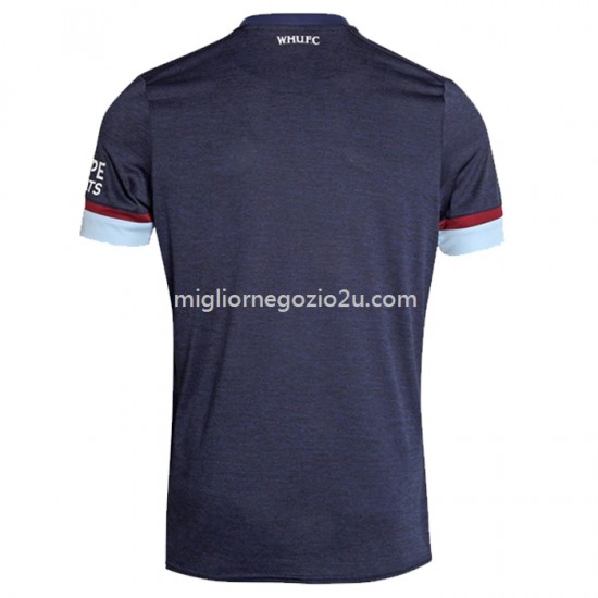 Maglia West Ham United Terza Divisa 2021-2022 Manica Corta