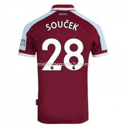 Maglia West Ham United Tomas Casa Divisa 2021-2022 Manica Corta
