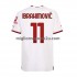 Maglia AC Milan Ibrahimović 11 Uomo Trasferta Divisa 2022-2023 Manica Corta