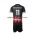 Maglia AC Milan Ibrahimović 11 Bambino Casa Divisa 2022-2023 Manica Corta