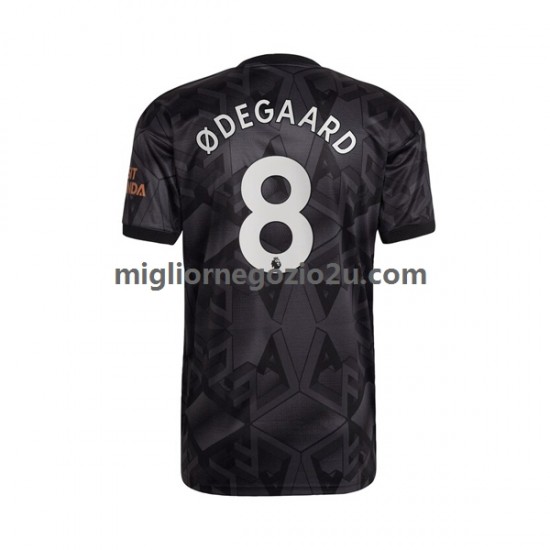 Maglia Arsenal Odegaard 8 Uomo Trasferta Divisa 2022-2023 Manica Corta