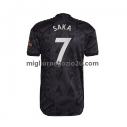 Maglia Arsenal Saka 7 Uomo Trasferta Divisa 2022-2023 Manica Corta