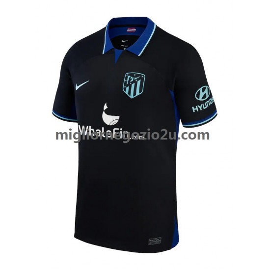 Maglia Atlético Madrid Uomo Trasferta Divisa 2022-2023 Manica Corta