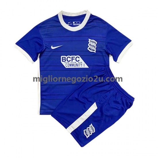 Maglia Birmingham City Bambino Casa Divisa 2022-2023 Manica Corta