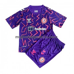 Maglia Bristol City Portiere Bambino Trasferta Divisa 2022-2023 Manica Corta