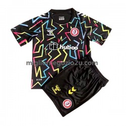 Maglia Bristol City Portiere Bambino Casa Divisa 2022-2023 Manica Corta