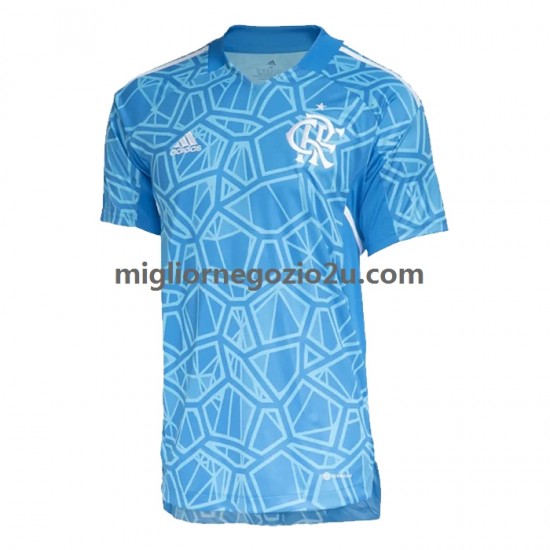 Maglia CR Flamengo Portiere Uomo Casa Divisa 2022-2023 Manica Corta