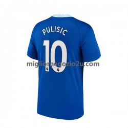 Maglia Chelsea Christian Pulisic 10 Uomo Casa Divisa 2022-2023 Manica Corta