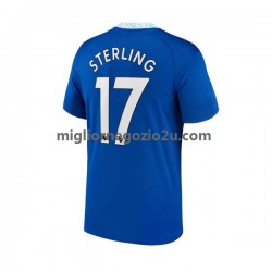 Maglia Chelsea Raheem Sterling 17 Uomo Casa Divisa 2022-2023 Manica Corta