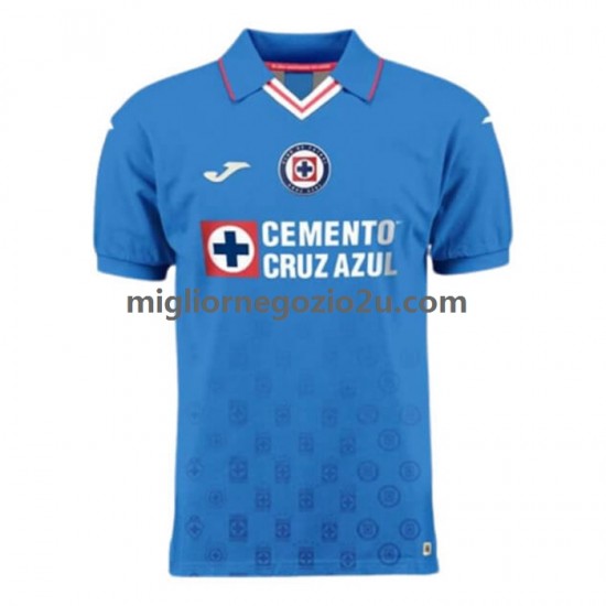 Maglia Cruz Azul Uomo Casa Divisa 2022-2023 Manica Corta
