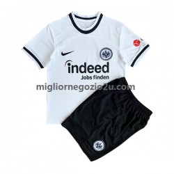Maglia Eintracht Frankfurt Bambino Casa Divisa 2022-2023 Manica Corta