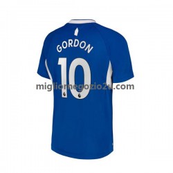 Maglia Everton Gordon 10 Uomo Casa Divisa 2022-2023 Manica Corta