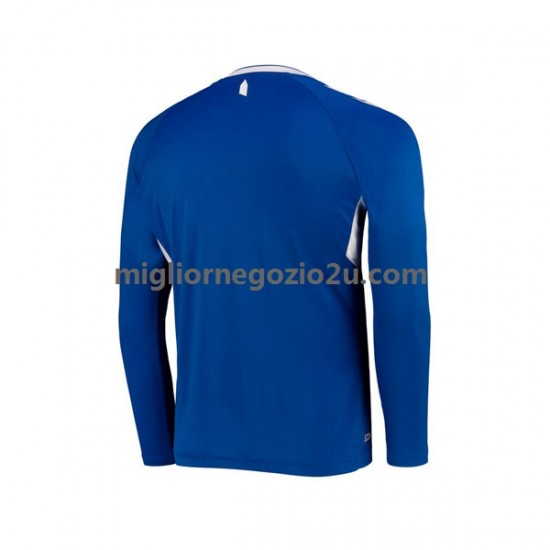 Maglia Everton Uomo Casa Divisa 2022-2023 Manica Lunga
