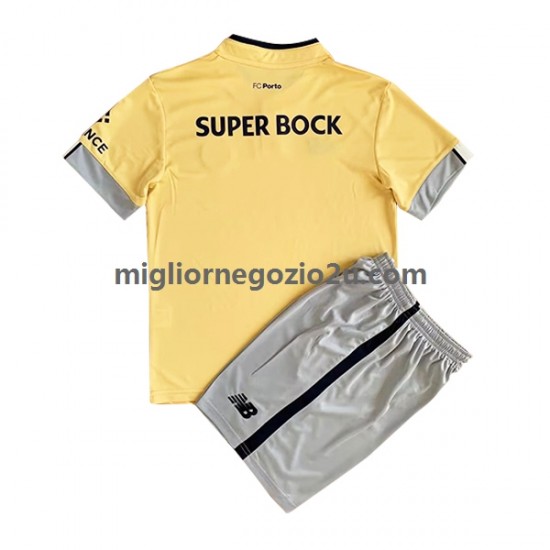 Maglia FC Porto Bambino Trasferta Divisa 2022-2023 Manica Corta
