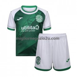 Maglia Hibernian Bambino Casa Divisa 2022-2023 Manica Corta
