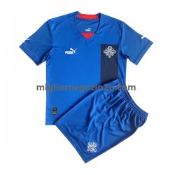 Maglia Islanda Bambino Casa Divisa 2022 Manica Corta