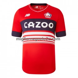 Maglia LOSC Lille Uomo Casa Divisa 2022-2023 Manica Corta