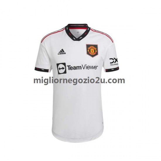 Maglia Manchester United Uomo Trasferta Divisa 2022-2023 Manica Corta