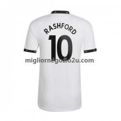 Maglia Manchester United Rashford 10 Uomo Trasferta Divisa 2022-2023 Manica Corta