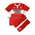 Maglia Middlesbrough Bambino Casa Divisa 2022-2023 Manica Corta
