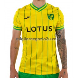 Maglia Norwich City Uomo Casa Divisa 2022-2023 Manica Corta