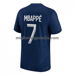 Maglia Paris Saint-Germain Mbappé 7 Uomo Casa Divisa 2022-2023 Manica Corta