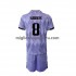 Maglia Real Madrid Toni Kroos 8 Bambino Trasferta Divisa 2022-2023 Manica Corta