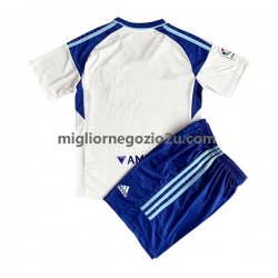 Maglia Real Zaragoza Bambino Casa Divisa 2022-2023 Manica Corta