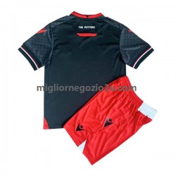 Maglia Stoke City Bambino Trasferta Divisa 2022-2023 Manica Corta