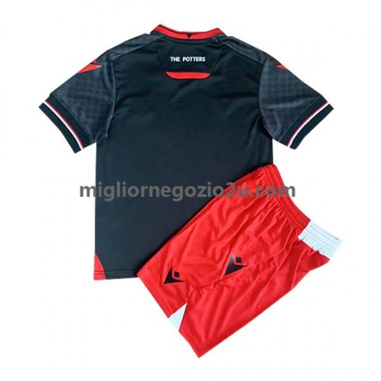 Maglia Stoke City Bambino Trasferta Divisa 2022-2023 Manica Corta