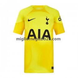 Maglia Tottenham Hotspur Portiere Uomo Casa Divisa 2022-2023 Manica Corta