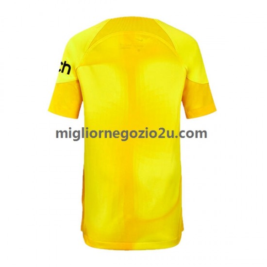 Maglia Tottenham Hotspur Portiere Uomo Casa Divisa 2022-2023 Manica Corta