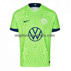 Maglia VfL Wolfsburg Uomo Casa Divisa 2022-2023 Manica Corta