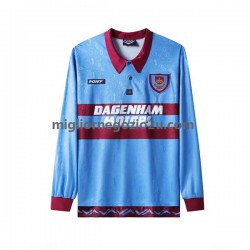 Maglia West Ham United Retro Uomo Casa Divisa 1995-1996 Manica Lunga