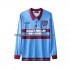 Maglia West Ham United Retro Uomo Casa Divisa 1995-1996 Manica Lunga