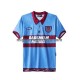 Maglia West Ham United Retro Uomo Casa Divisa 1995-1996 Manica Corta