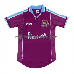 Maglia West Ham United Retro Uomo Casa Divisa 1999-2001 Manica Corta