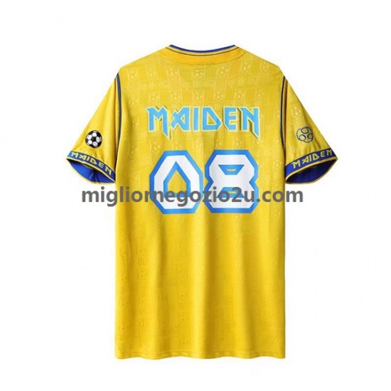 Maglia West Ham United Iron Maiden Retro Uomo Casa Divisa 2008 Manica Corta