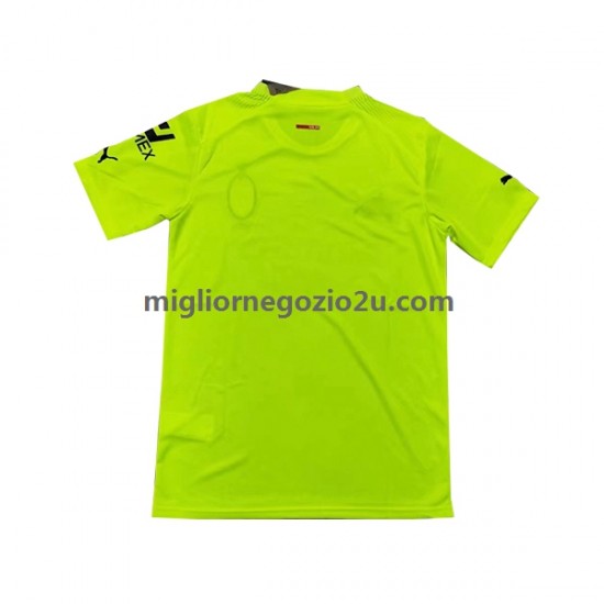 Maglia AC Milan Portiere Uomo Casa Divisa 2022-2023 Manica Corta
