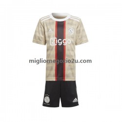 Maglia AFC Ajax Bambino Terza Divisa 2022-2023 Manica Corta