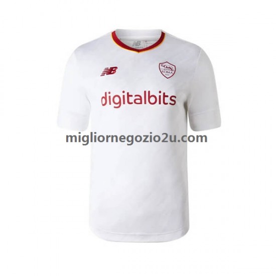 Maglia AS Roma Uomo Trasferta Divisa 2022-2023 Manica Corta