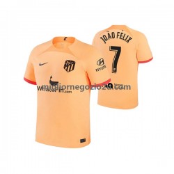 Maglia Atlético Madrid Joao Felix 7 Uomo Terza Divisa 2022-2023 Manica Corta