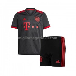 Maglia FC Bayern München Bambino Terza Divisa 2022-2023 Manica Corta