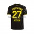 Maglia Borussia Dortmund Karim Adeyemi 27 Uomo Trasferta Divisa 2022-2023 Manica Corta