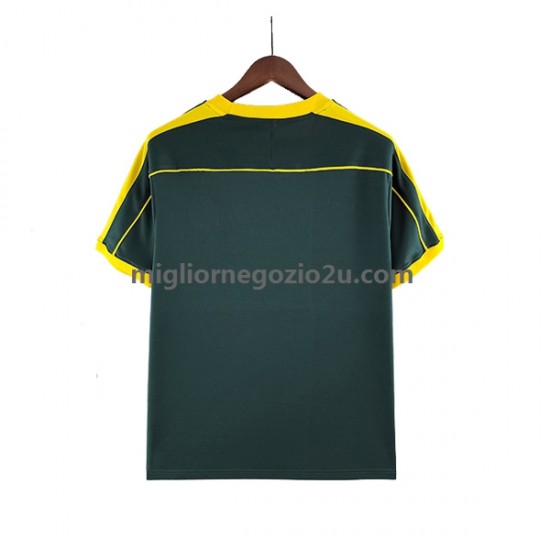 Maglia Brasile Portiere Retro Uomo Trasferta Divisa 1998 Manica Corta