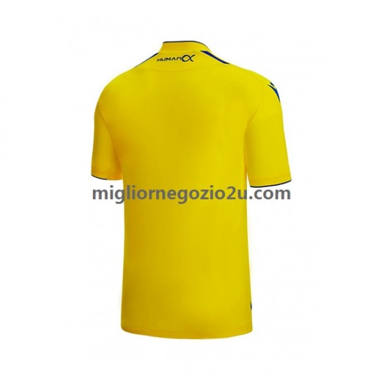 Maglia Cádiz CF Uomo Casa Divisa 2022-2023 Manica Corta