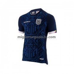 Maglia Ecuador Uomo Trasferta Divisa Mondiali 2022 Manica Corta