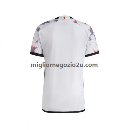 Maglia Giappone Uomo Trasferta Divisa Mondiali 2022 Manica Corta