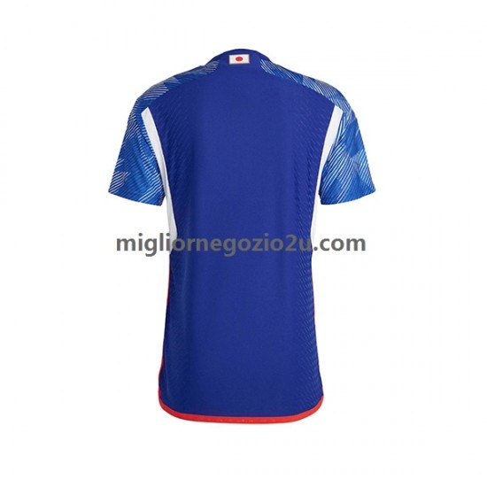 Maglia Giappone Uomo Casa Divisa Mondiali 2022 Manica Corta